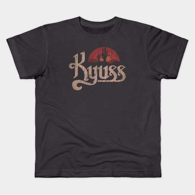 Kyuss Sunset 1987 Kids T-Shirt by Sultanjatimulyo exe